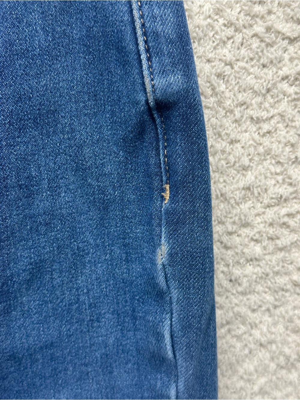 Judy Blue Boyfriend Jeans Women’s Size 13/31 Medium Wash Stretch Mid Rise Denim - Picture 10 of 11